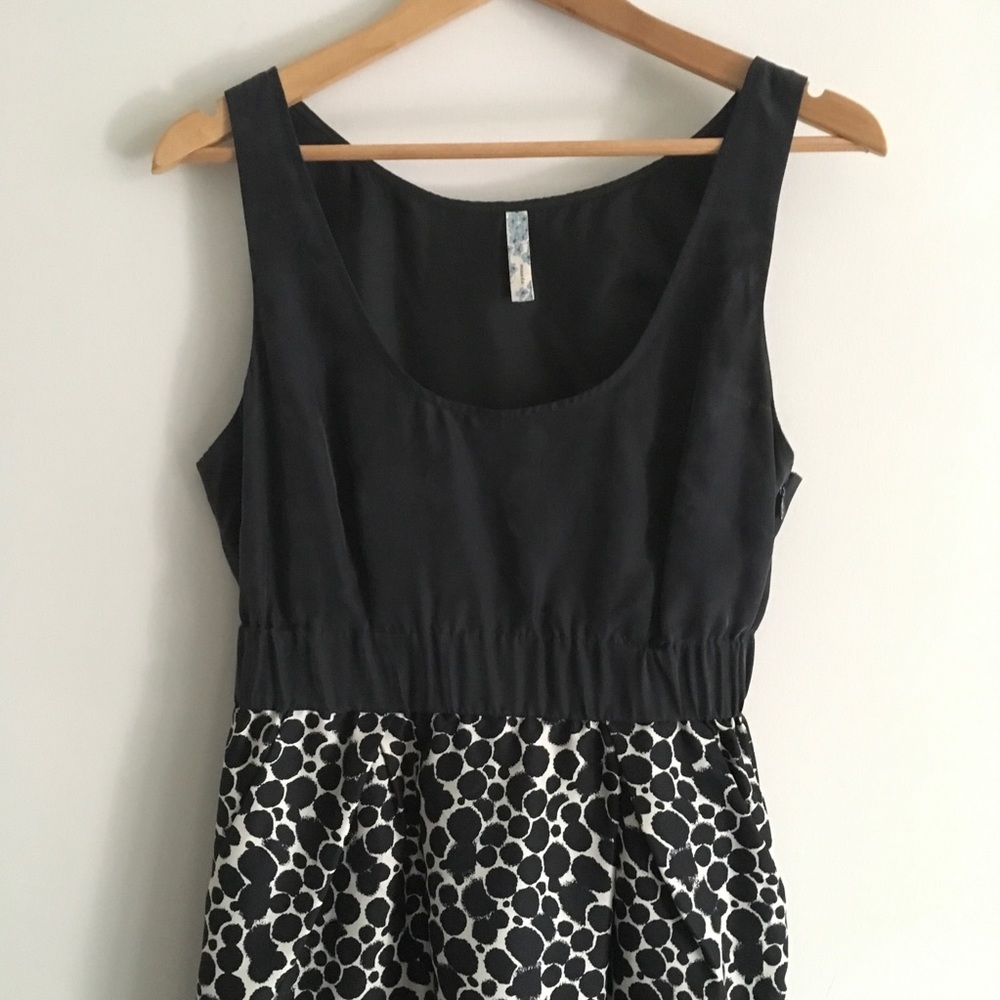 Anthropologie Maeve Spotted Purple Ombré Dress - Picture 2 of 6